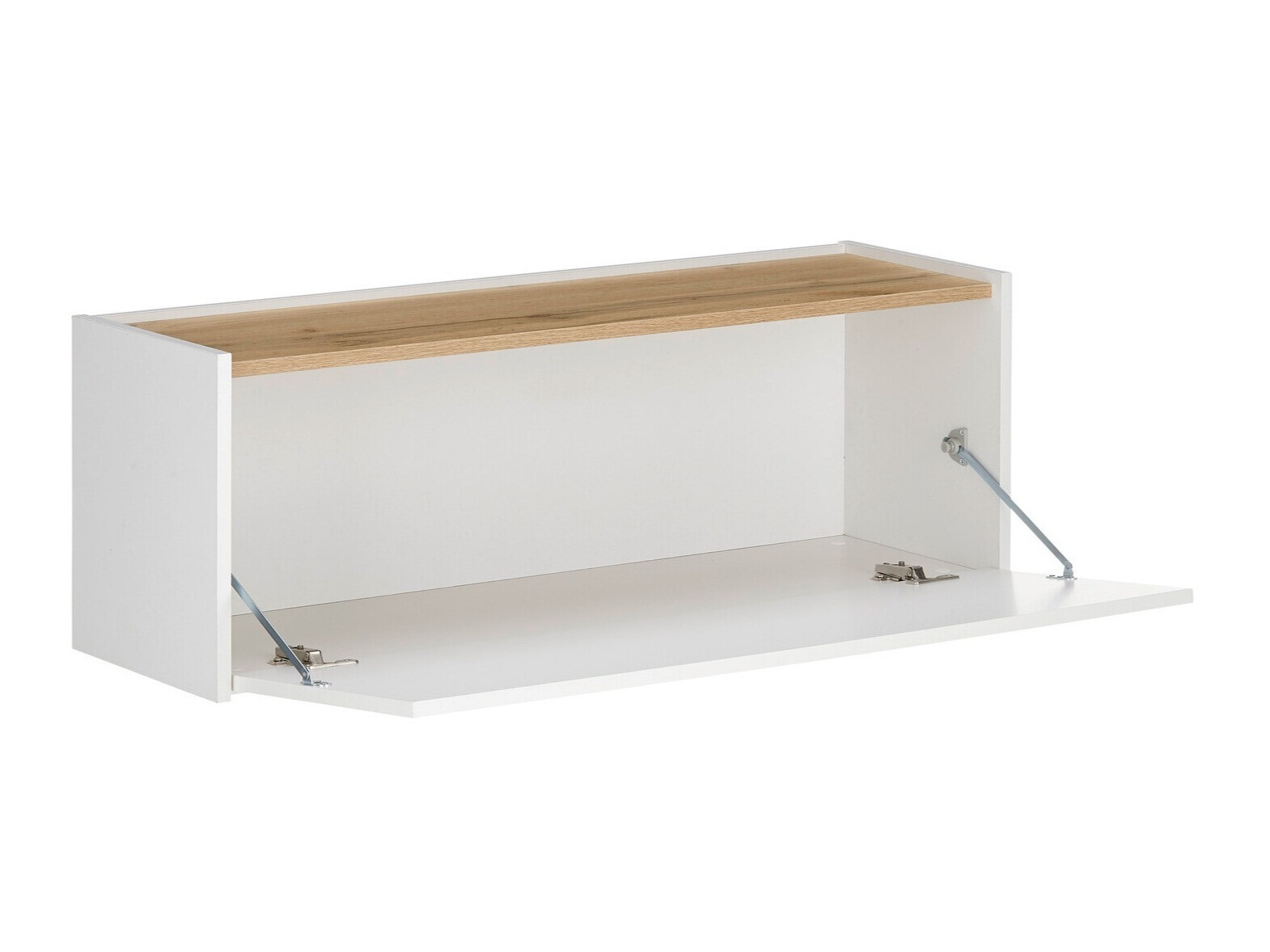 Wandkast Elbsori 109 (Wit + Wotan eik)