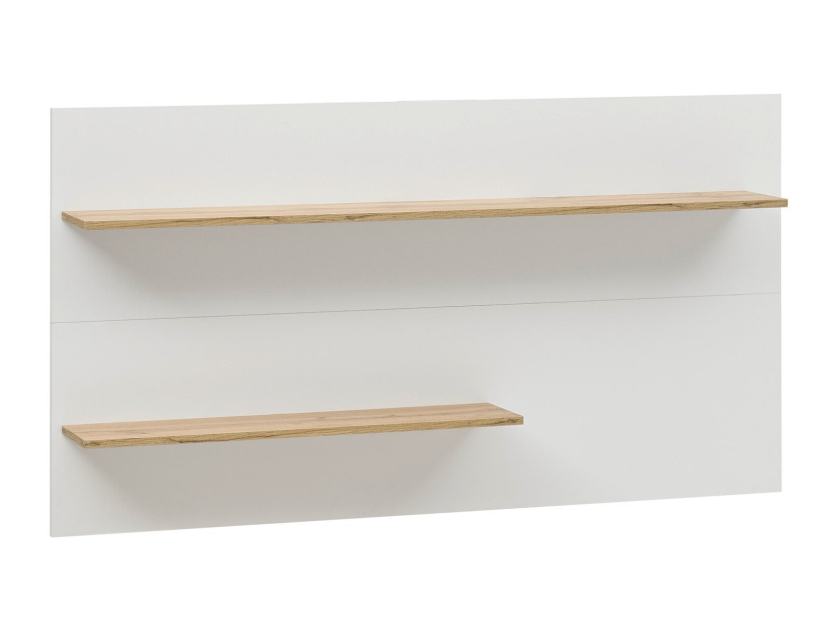 Wandplank Elbsori 112 (Wit + Wotan eik)