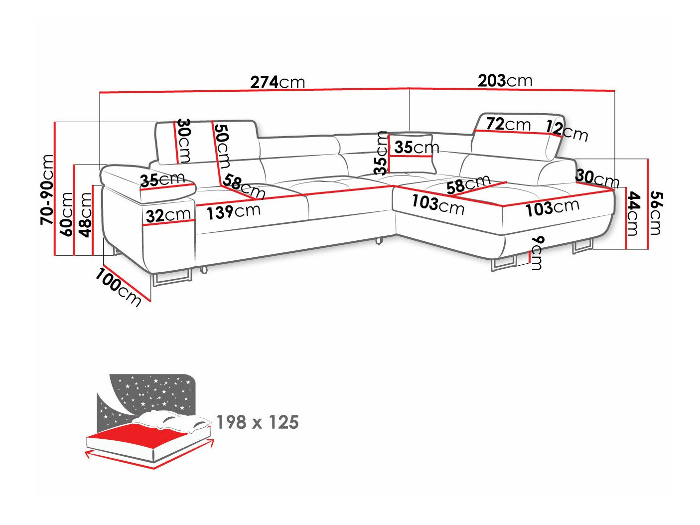 Hoekbank Comfivo Eliferu 101 (Magni 206.02)