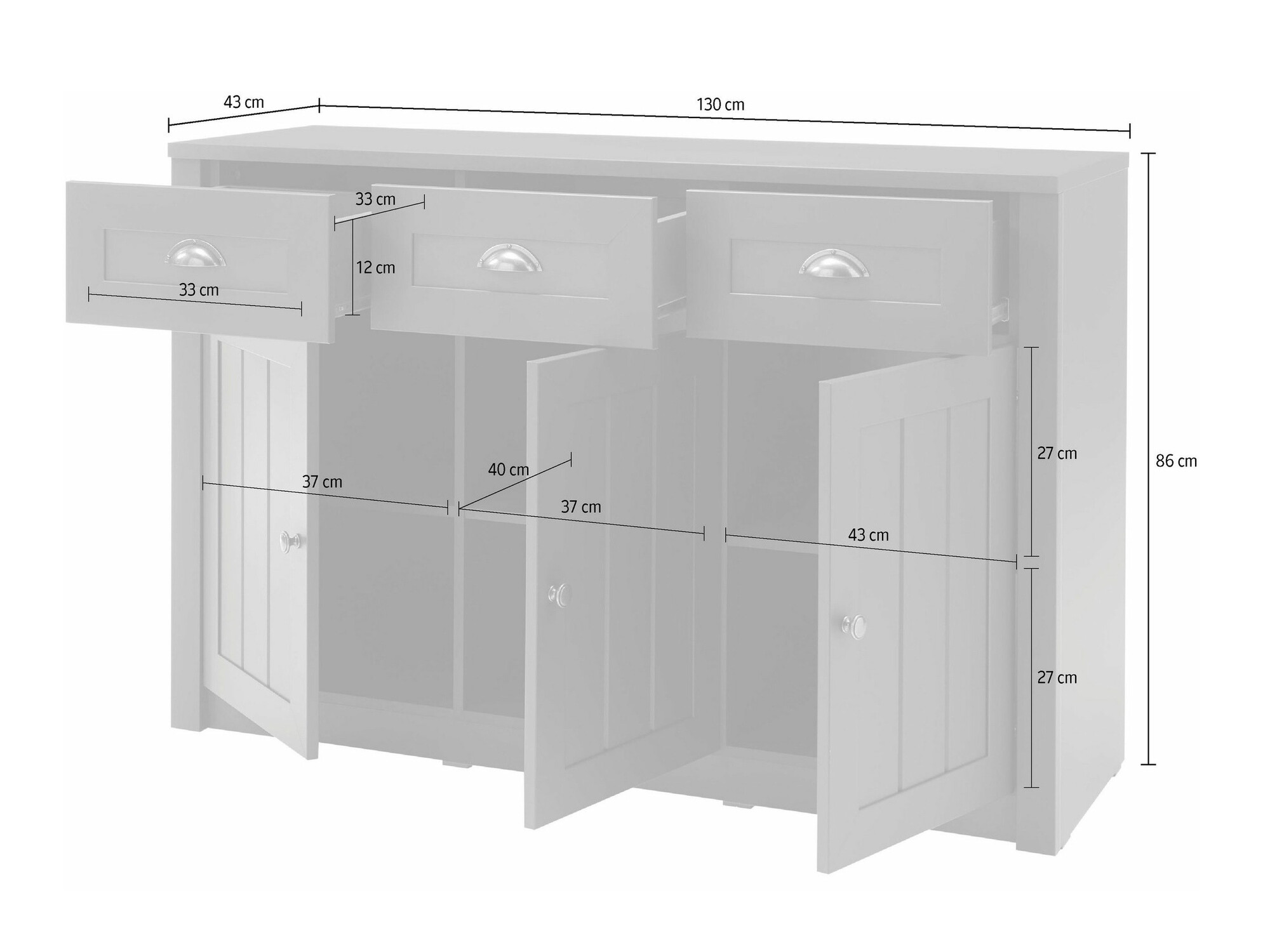 Ladekast Evalira 105