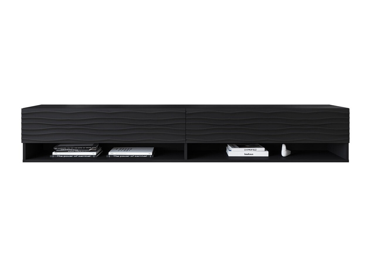 TV-meubel Sarasota 119 (Grafiet + Zwart)