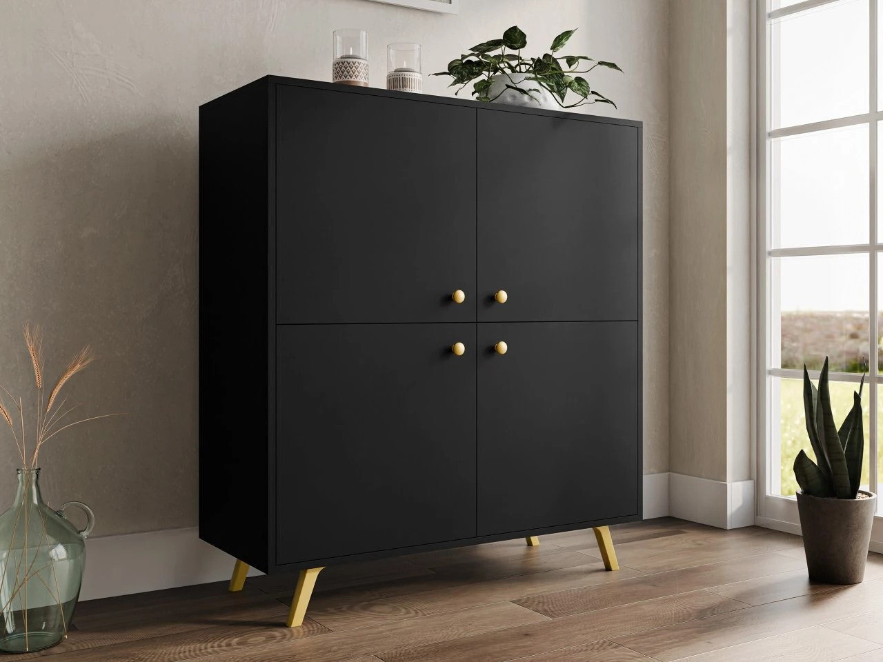 Dressoir Monfera 103 (Zwart)