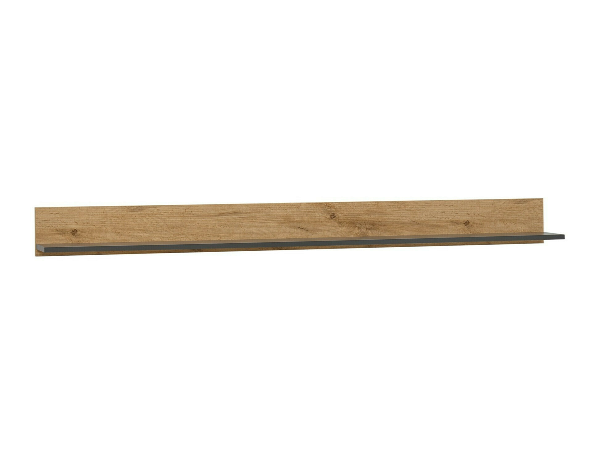 Woonkamerset Elbsori 140 (Antraciet + Wotan eik)