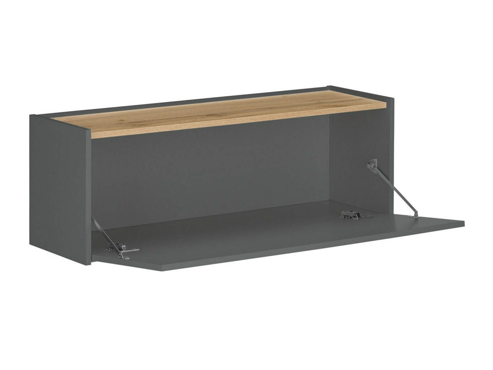 Woonkamerset Elbsori 146 (Antraciet + Wotan eik)