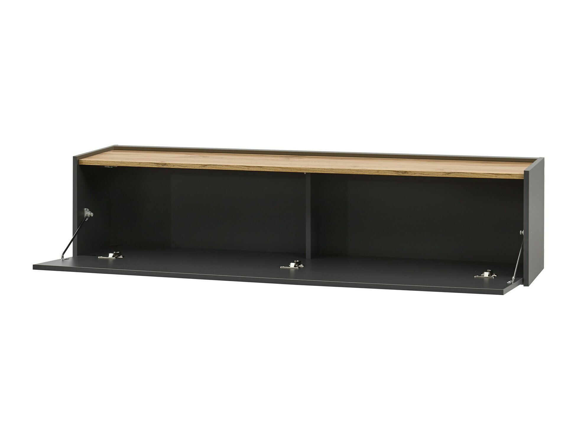 Woonkamerset Elbsori 147 (Antraciet + Wotan eik)