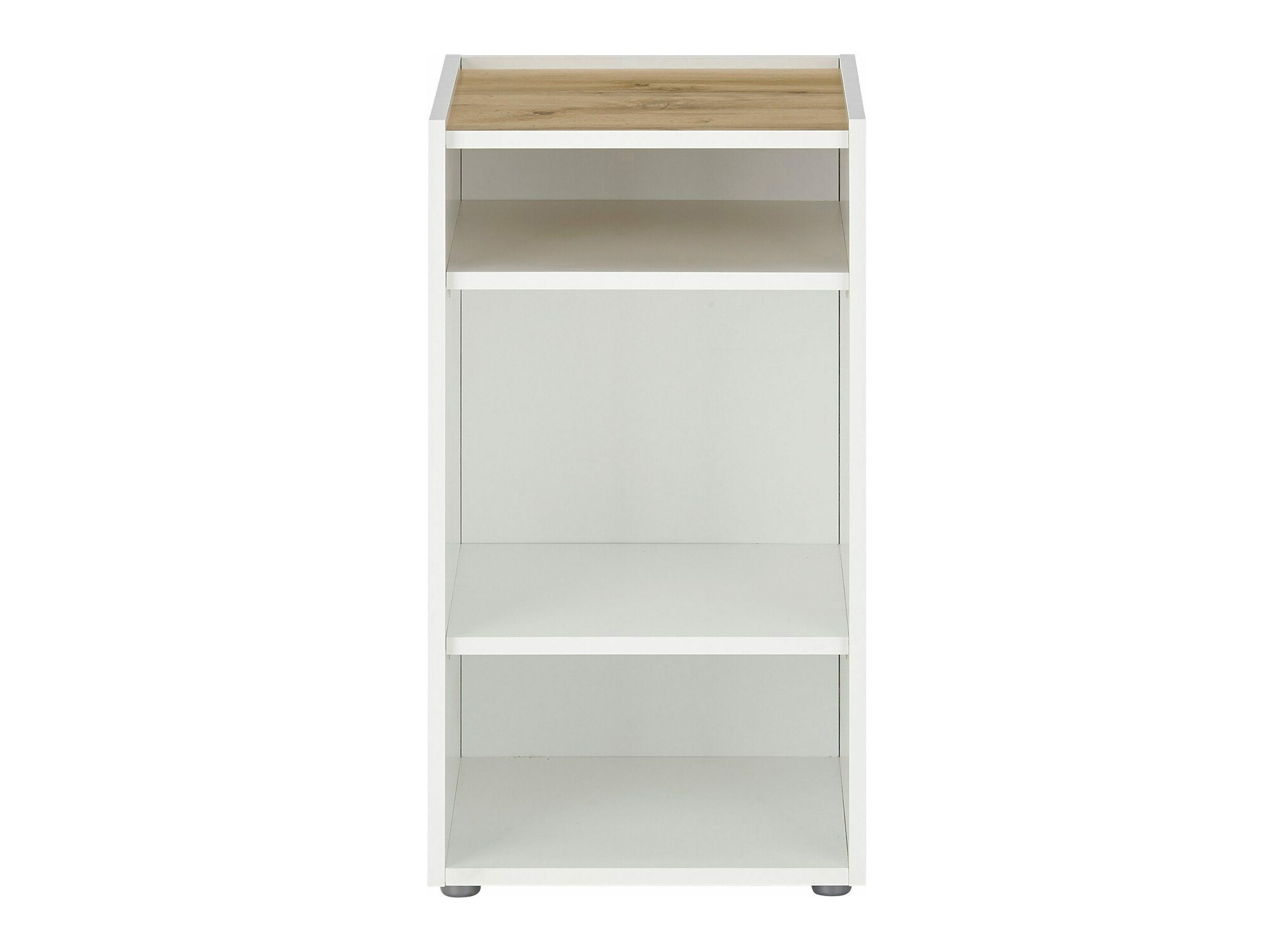 Boekenkast Elbsori 149 (Wit + Wotan eik)