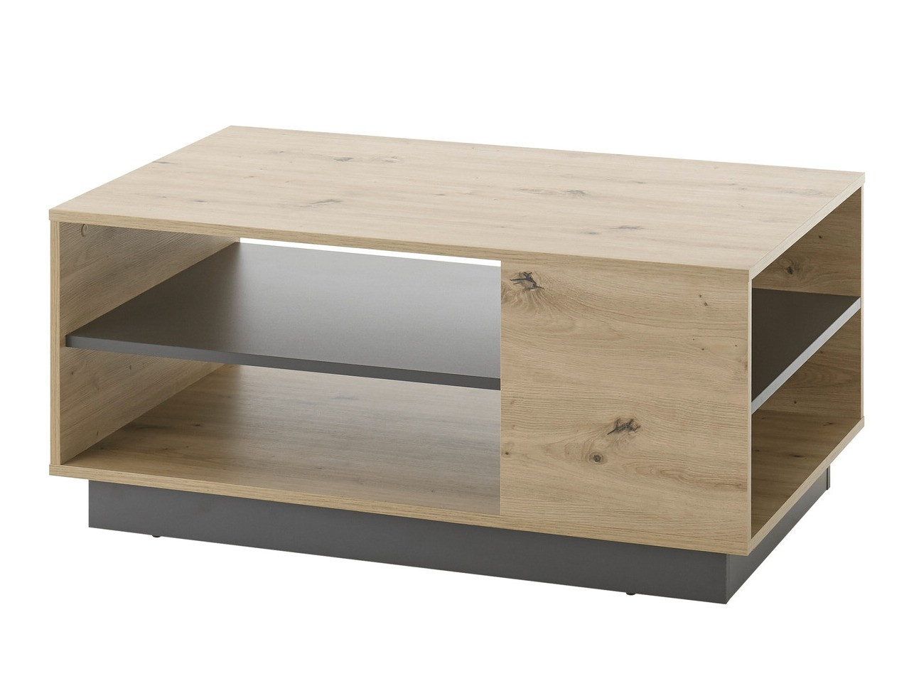 Salontafel Veropho 108 (Artisan eiken + Grafiet)