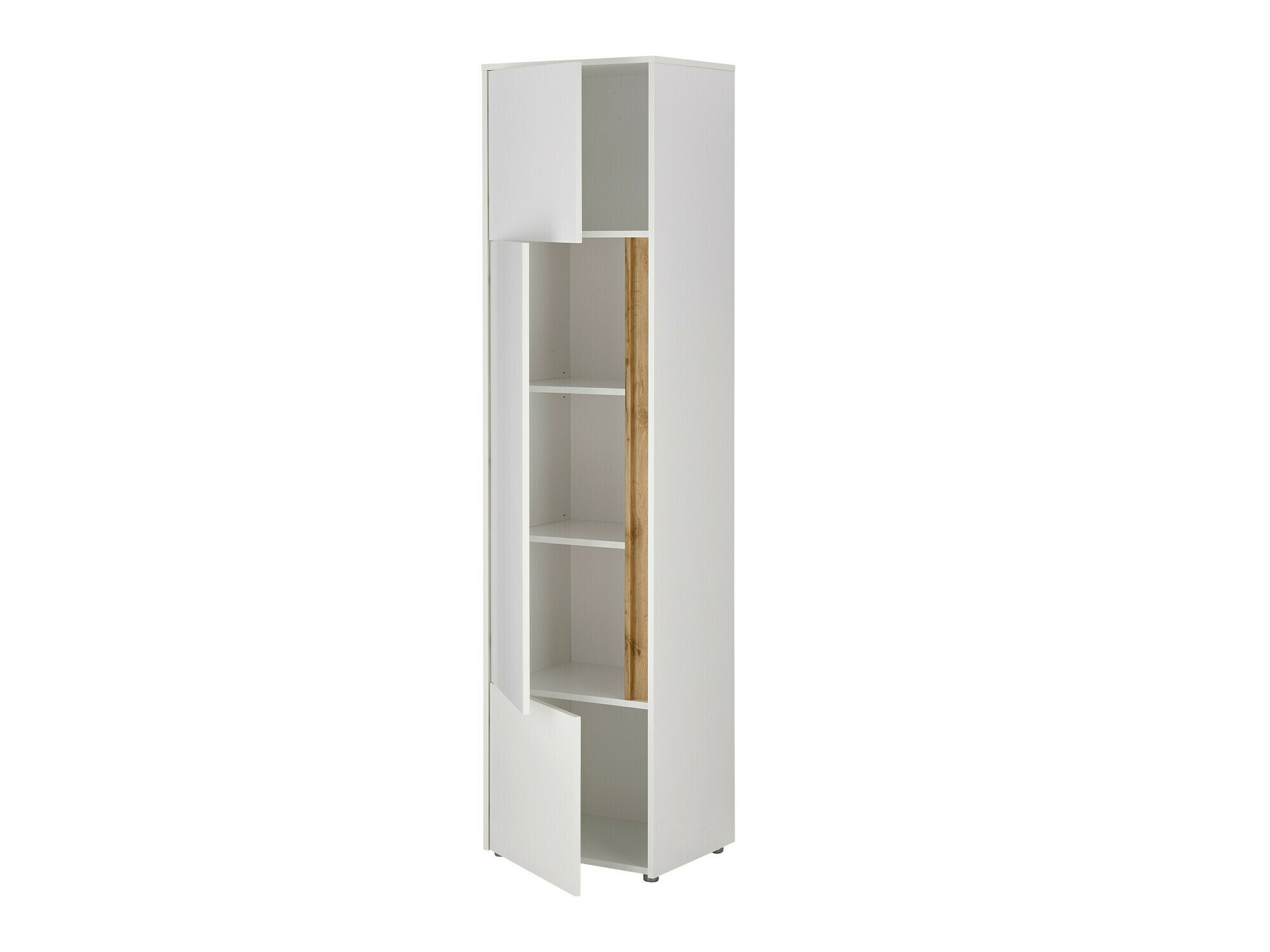 Meubelset Elbsori 156 (Wit + Wotan eik)