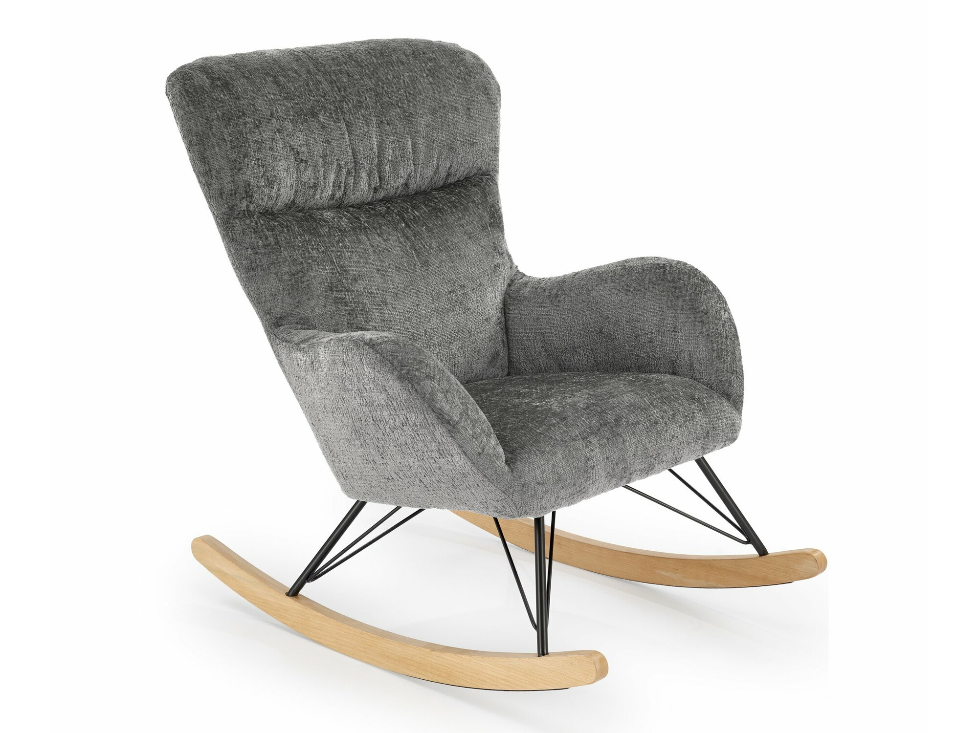 Schommelstoel Houston 1594 (Grijs)