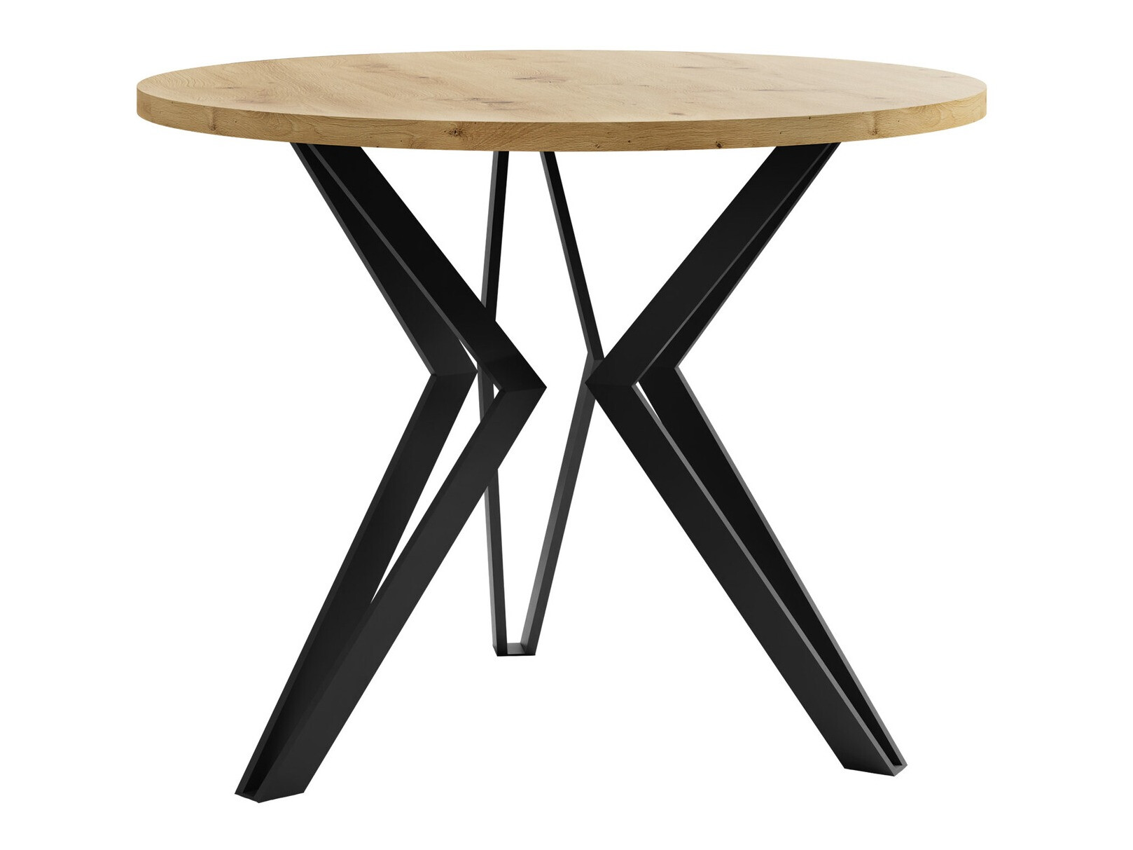 Salontafel Dearborn 105 (Artisan eiken + Zwart)