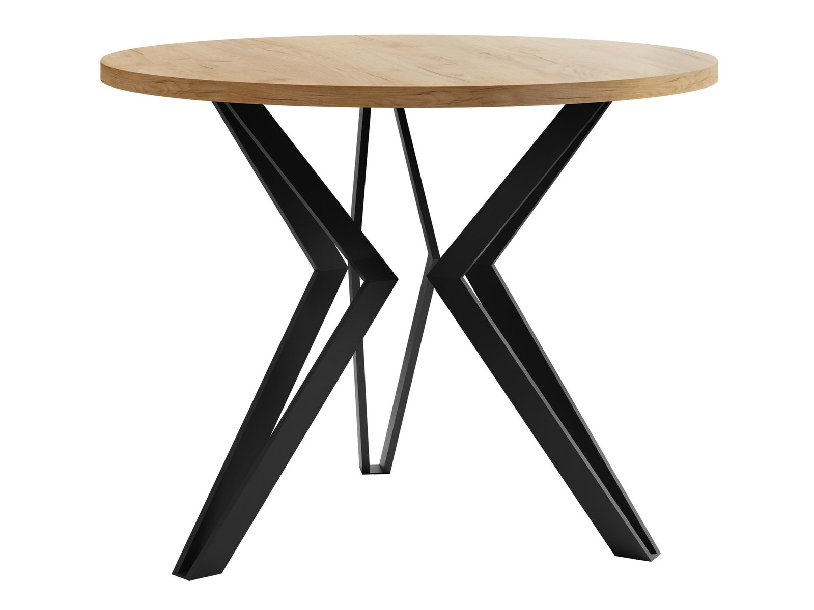 Salontafel Dearborn 105 (Gouden eik + Zwart)