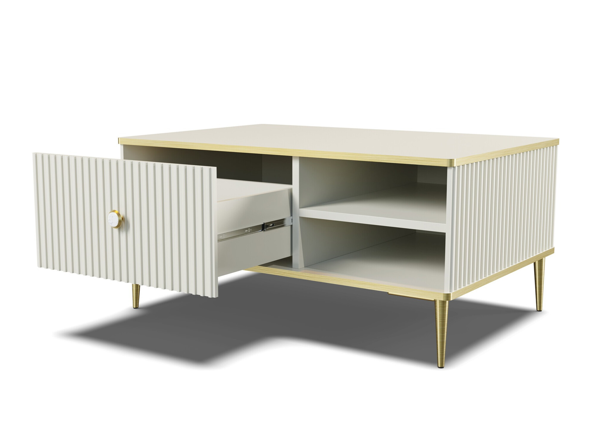 Salontafel Romciro 102 (Kasjmier + Gouden)