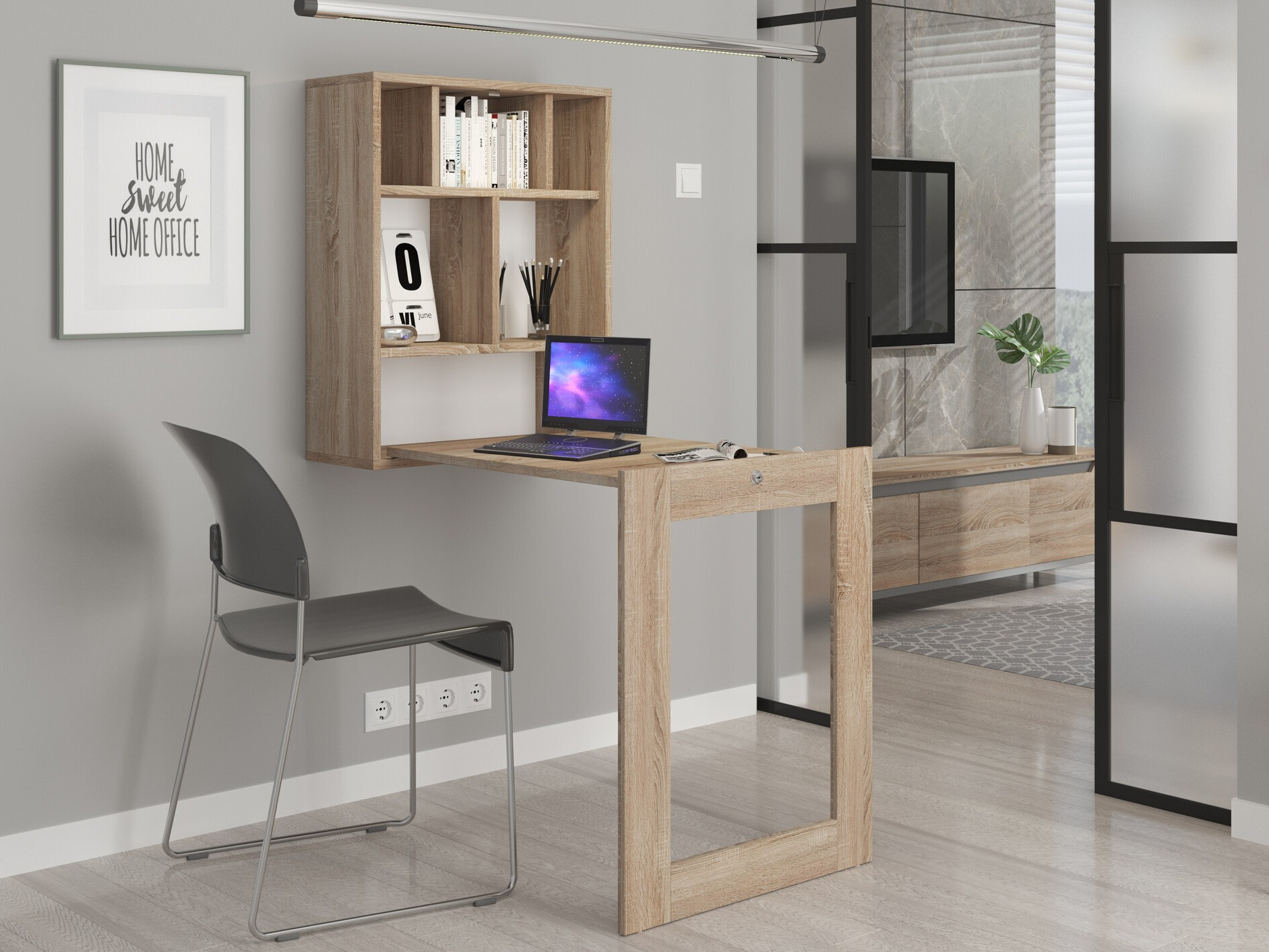 Bureau Buffalo 104 (Sonoma eik)