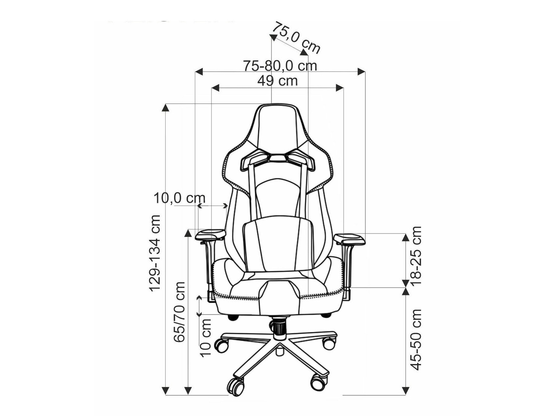 Gamingstoel Houston 1618