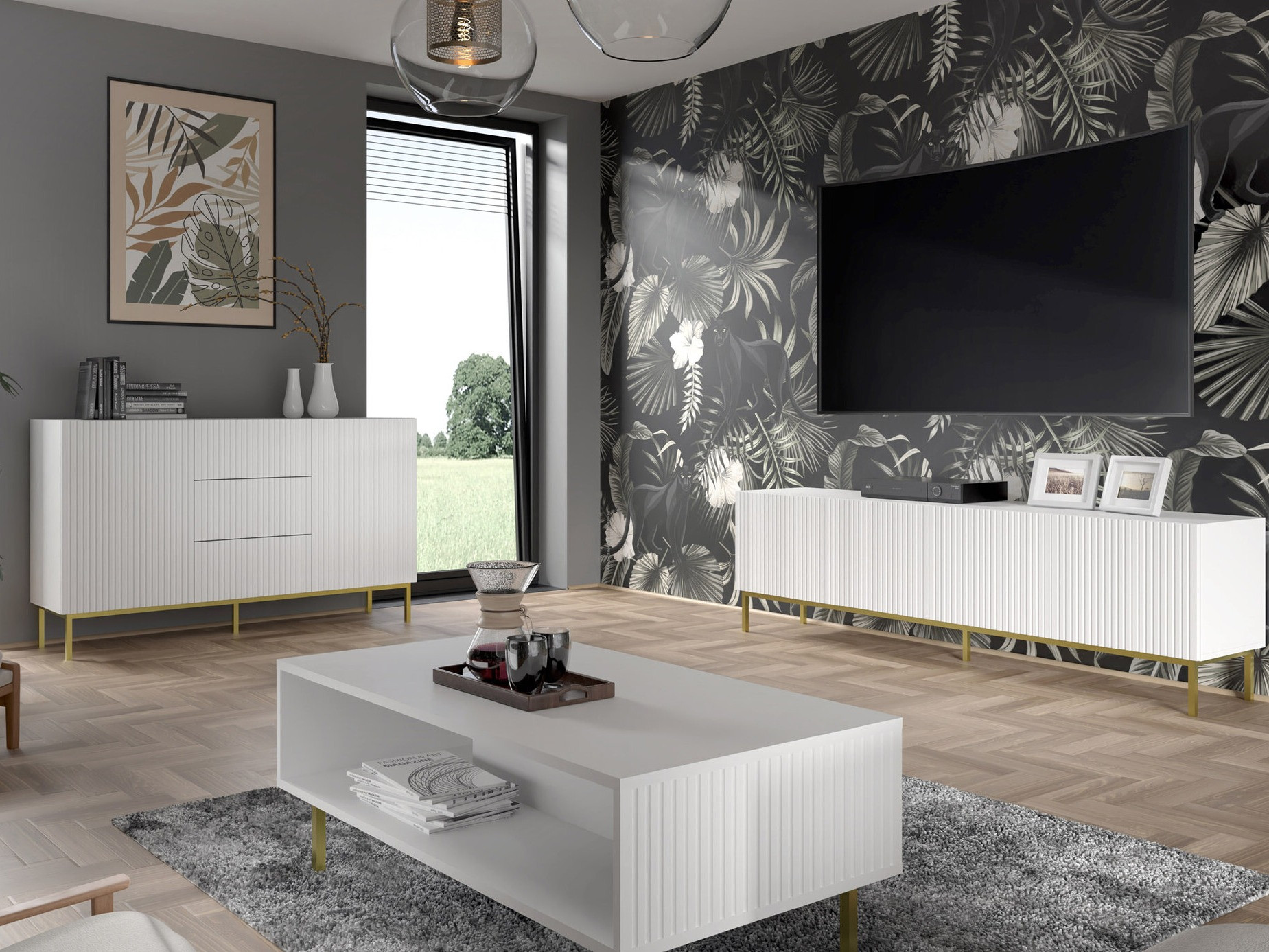 Ladekast Mirmaro 101 (Wit)