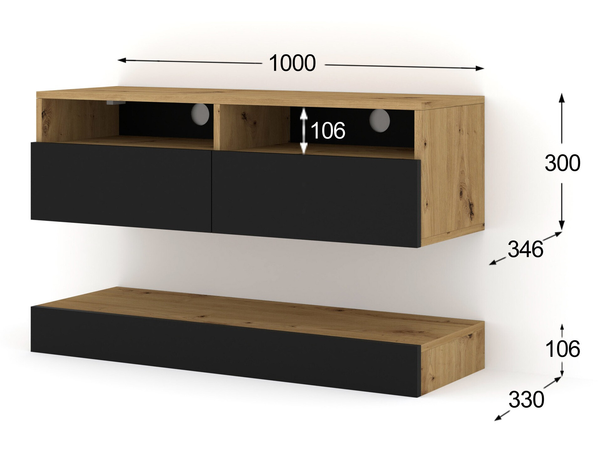 TV-meubel Buffalo 109