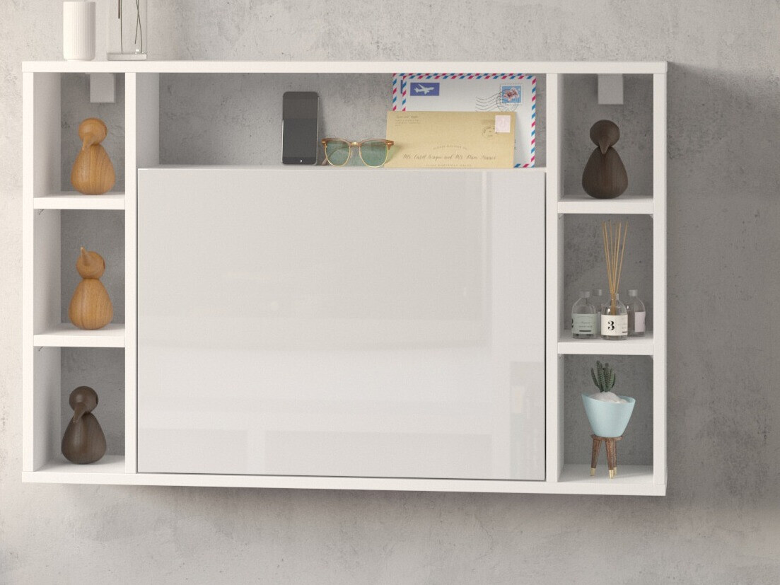 Bureau Buffalo 129 (Wit + Glanzend wit)