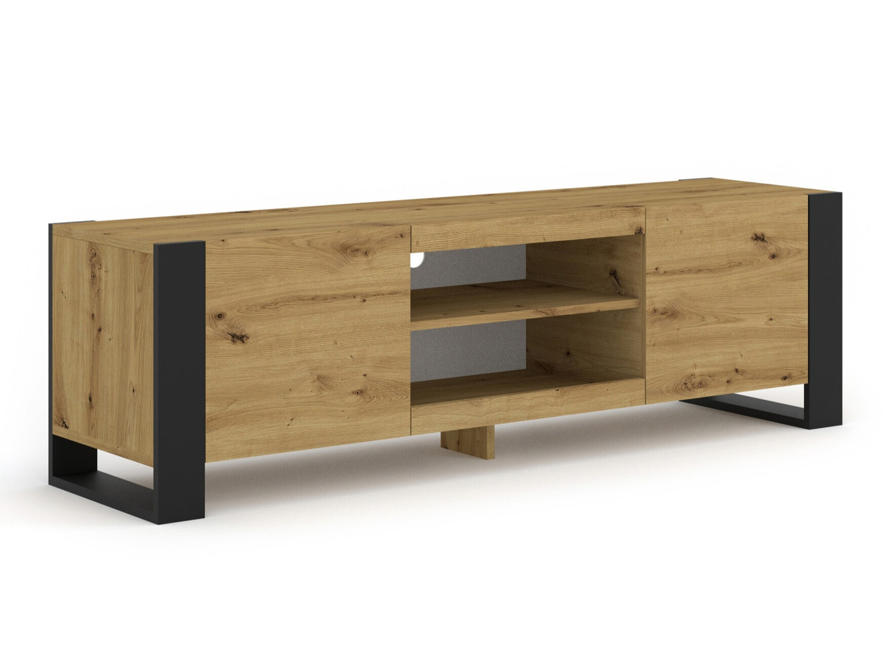 TV-meubel Tivtora 100 (Artisan eiken)