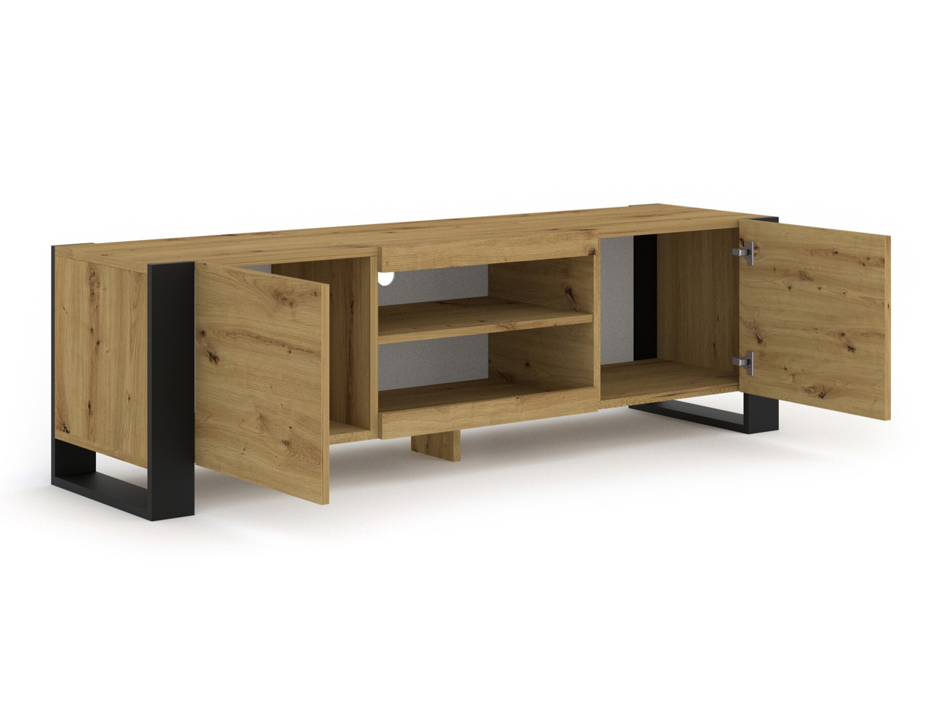 TV-meubel Tivtora 100 (Artisan eiken)