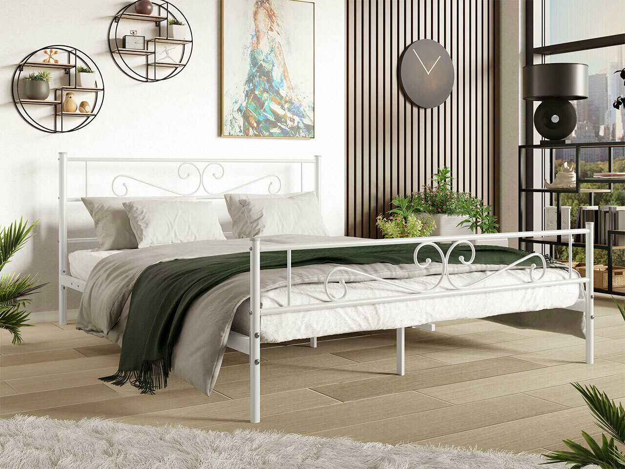 Bed Comfivo 345 (Wit)