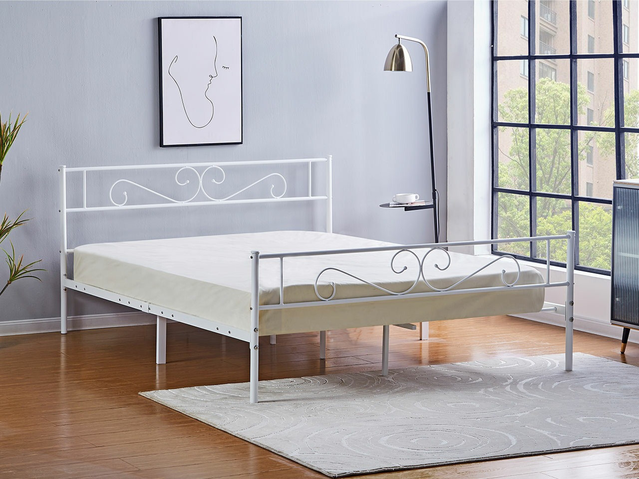 Bed Comfivo 345 (Wit)