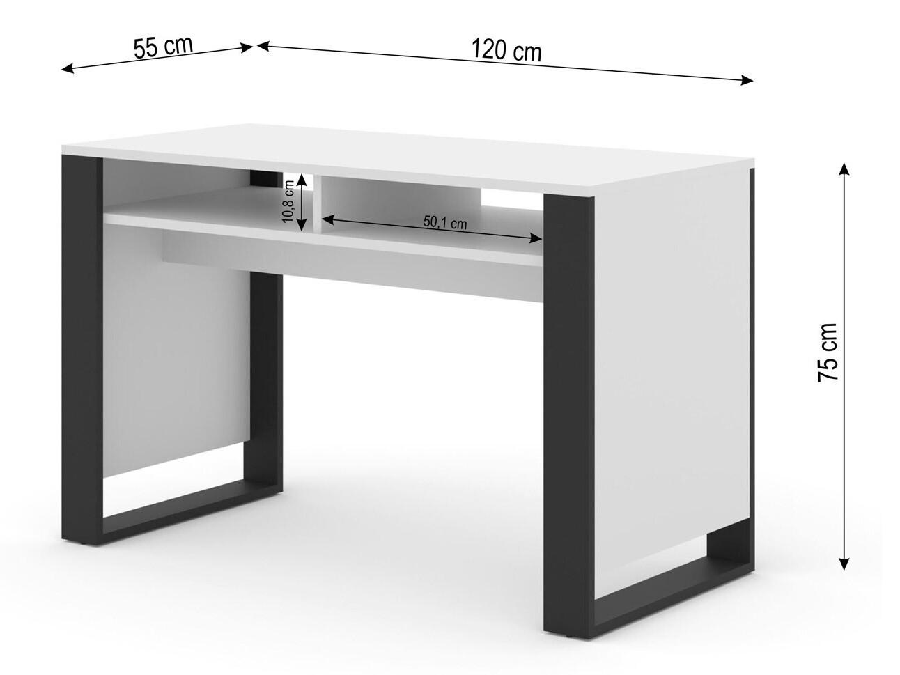 Bureau Tivtora 108 (Mat wit)