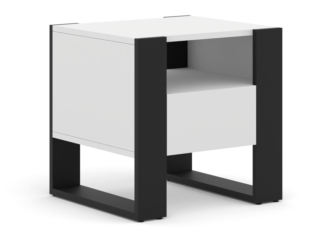 Nachtkastje Tivtora 105 (Mat wit)