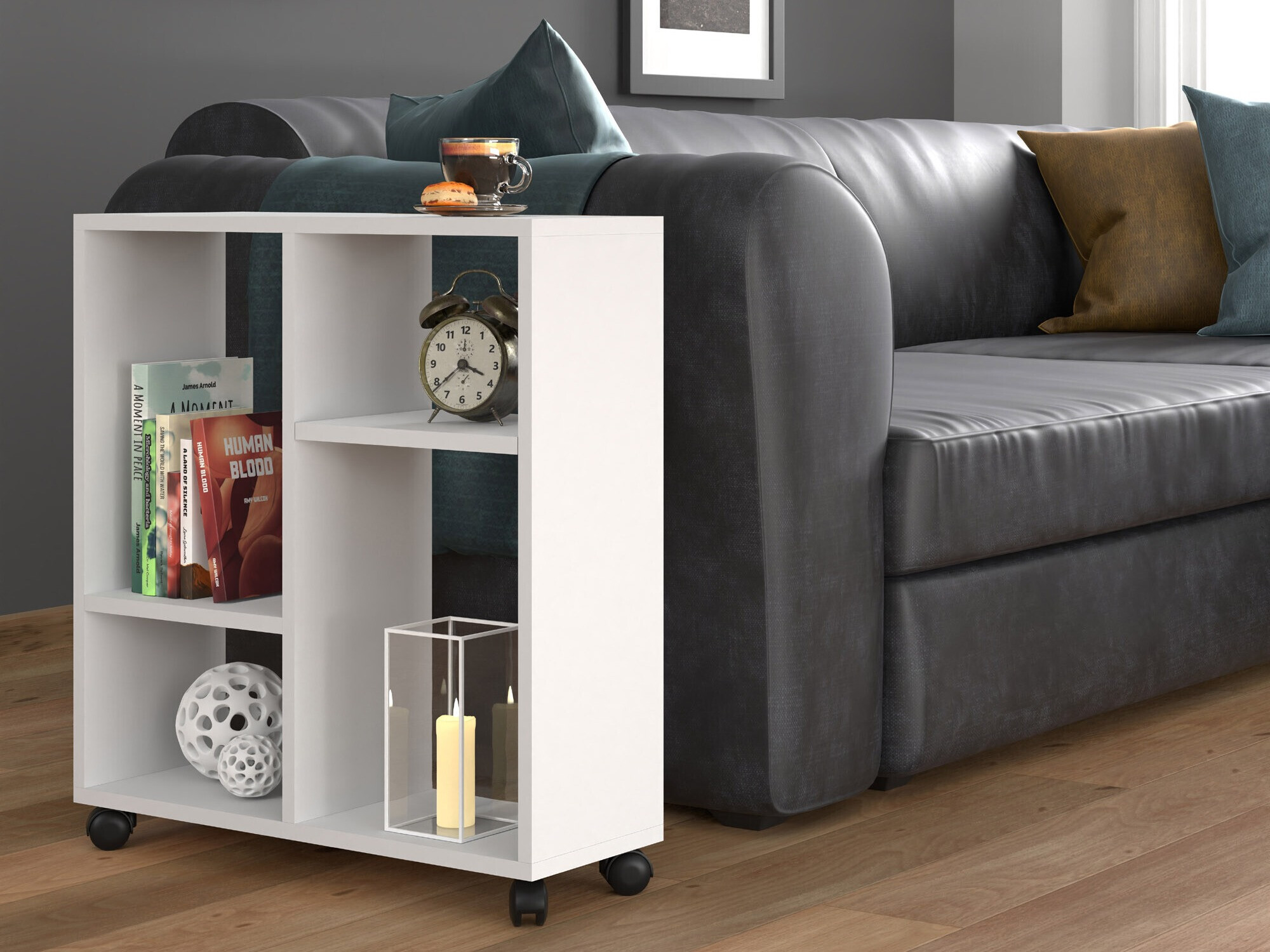 Bijzettafel Buffalo 142 (Mat wit)