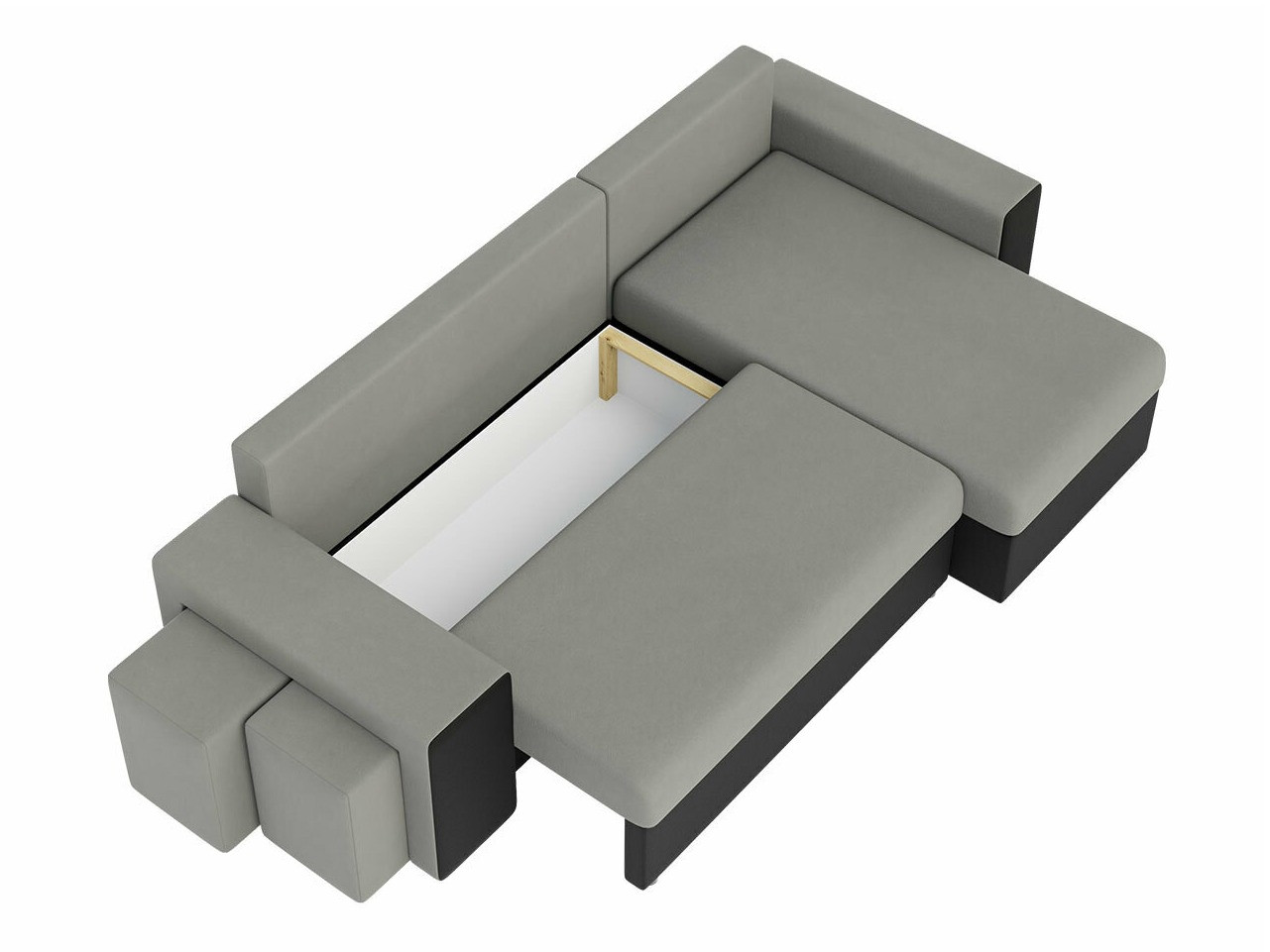 Hoekbank Memphis 138 (Poso 100)