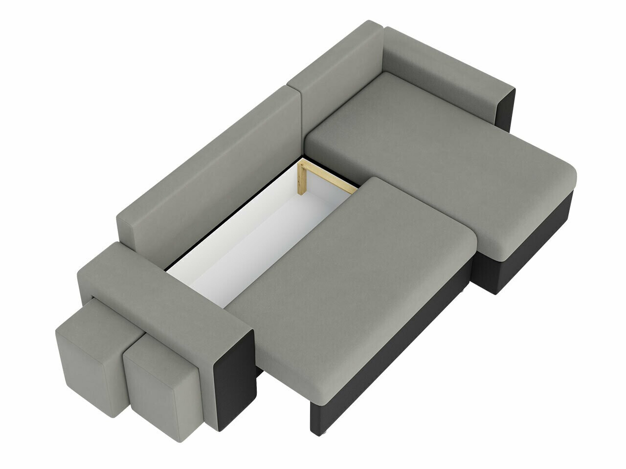 Hoekbank Memphis 138 (Poso 110)