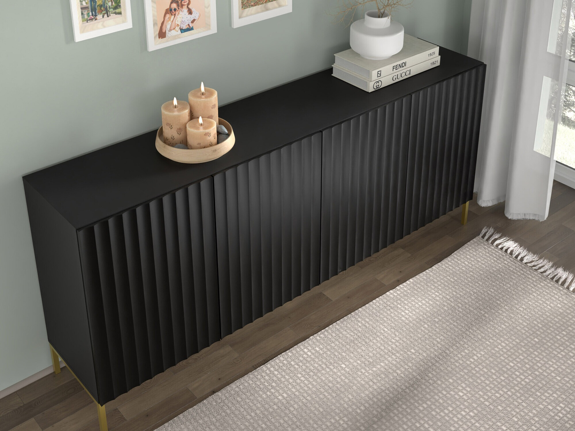 Dressoir Soropho 101 (Zwart)