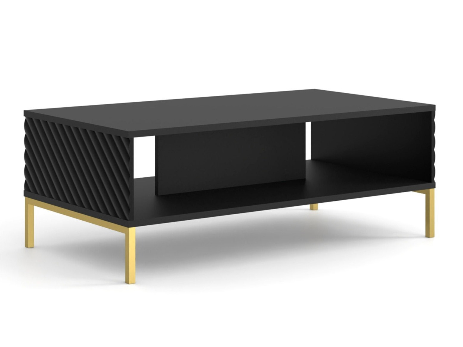 Salontafel Fivremu 106 (Zwart)