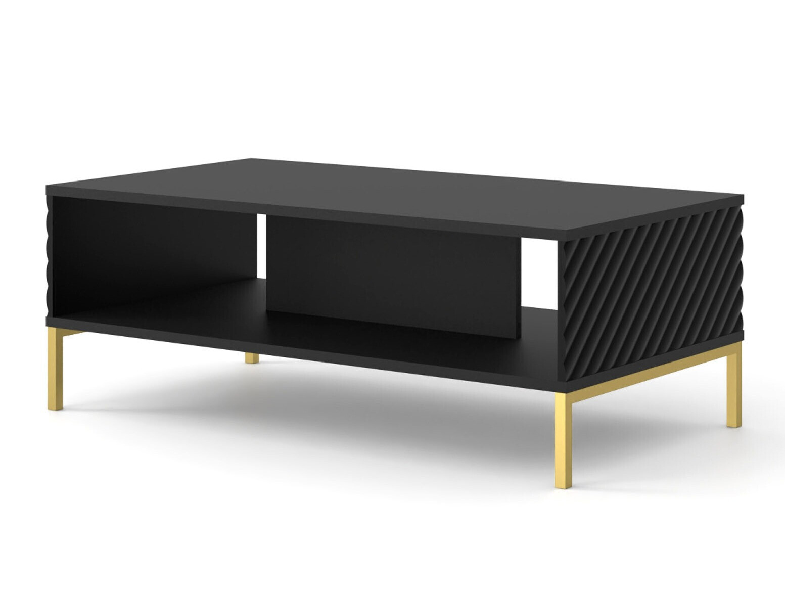 Woonkamerset Fivremu 107 (Zwart)