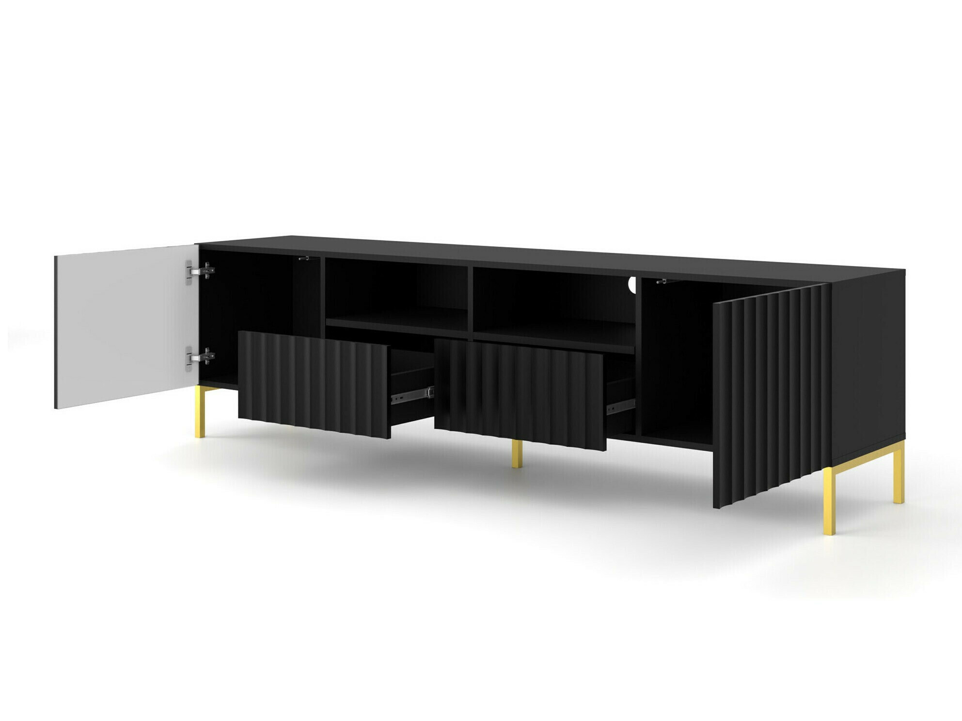 Woonkamerset Soropho 105 (Zwart)