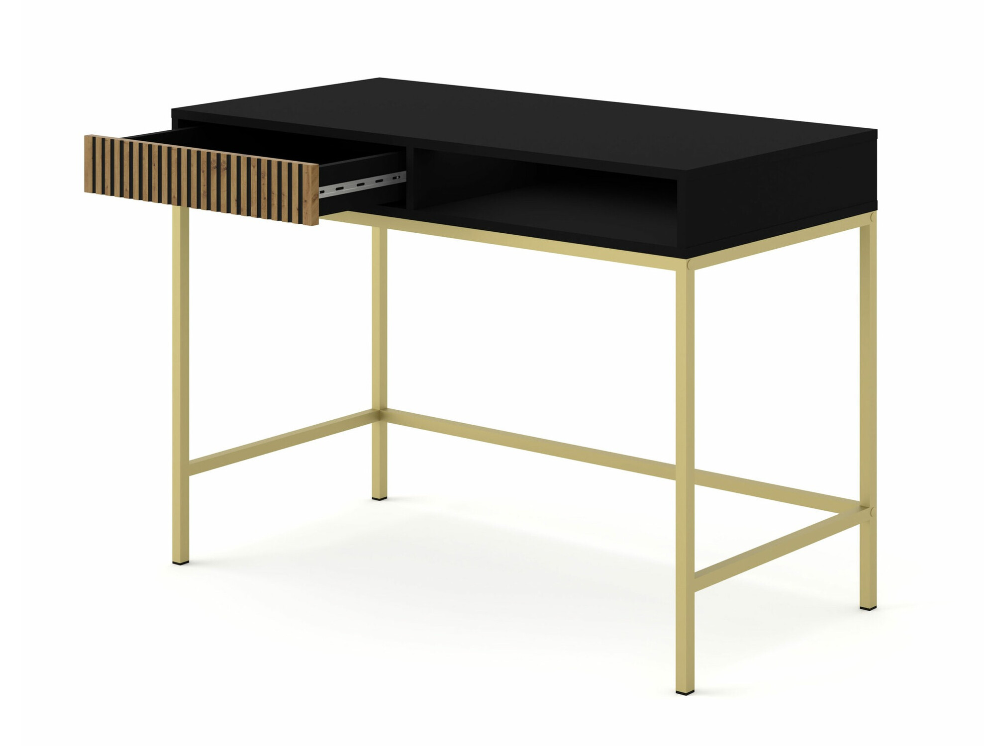 Bureau Talsalu 104 (Zwart + Artisan eiken)