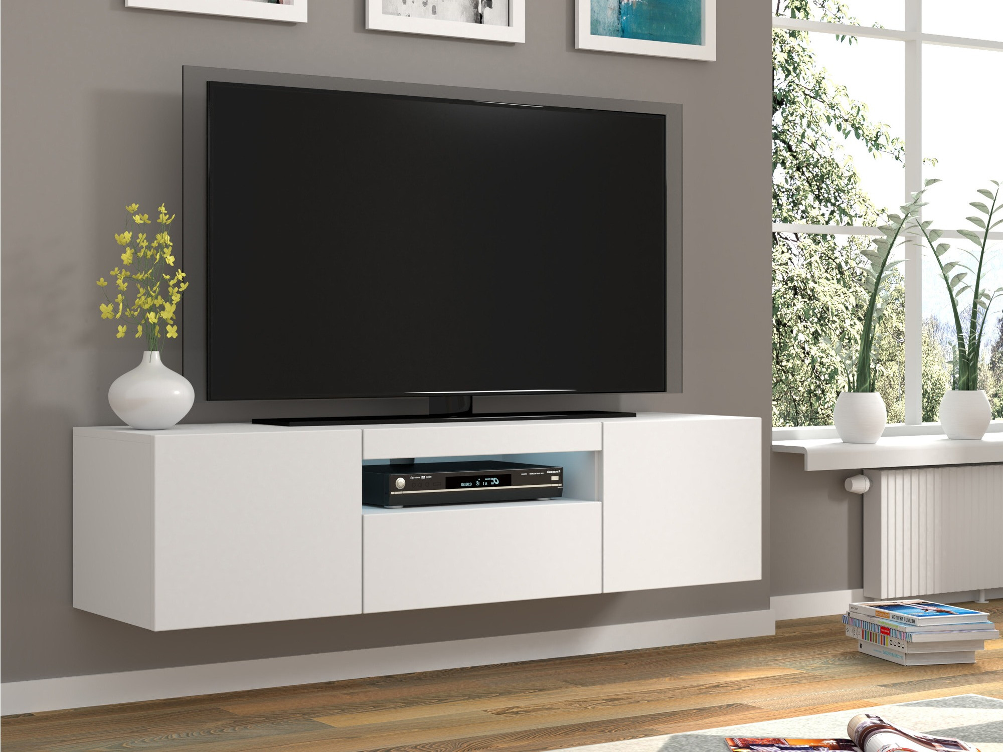 TV-meubel Morteo 103 (Wit)