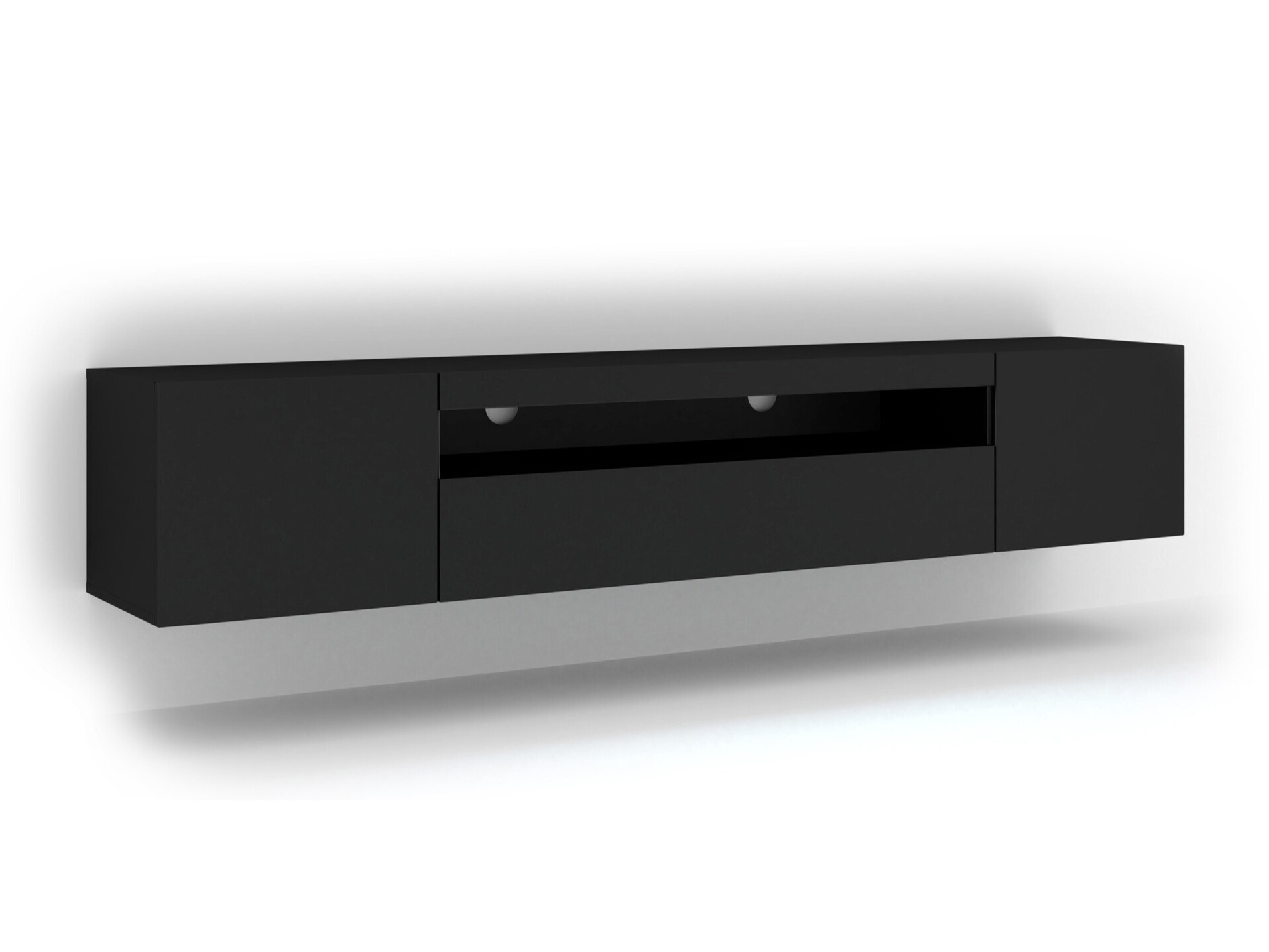 TV-meubel Morteo 104 (Zwart)