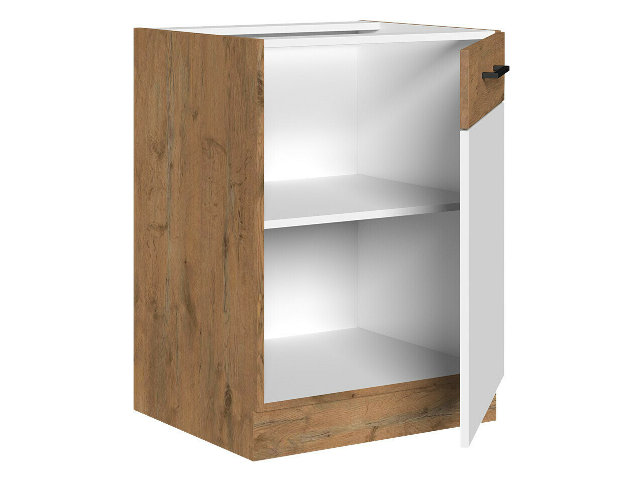 Modulaire kast met deuren Wood Dark 104
