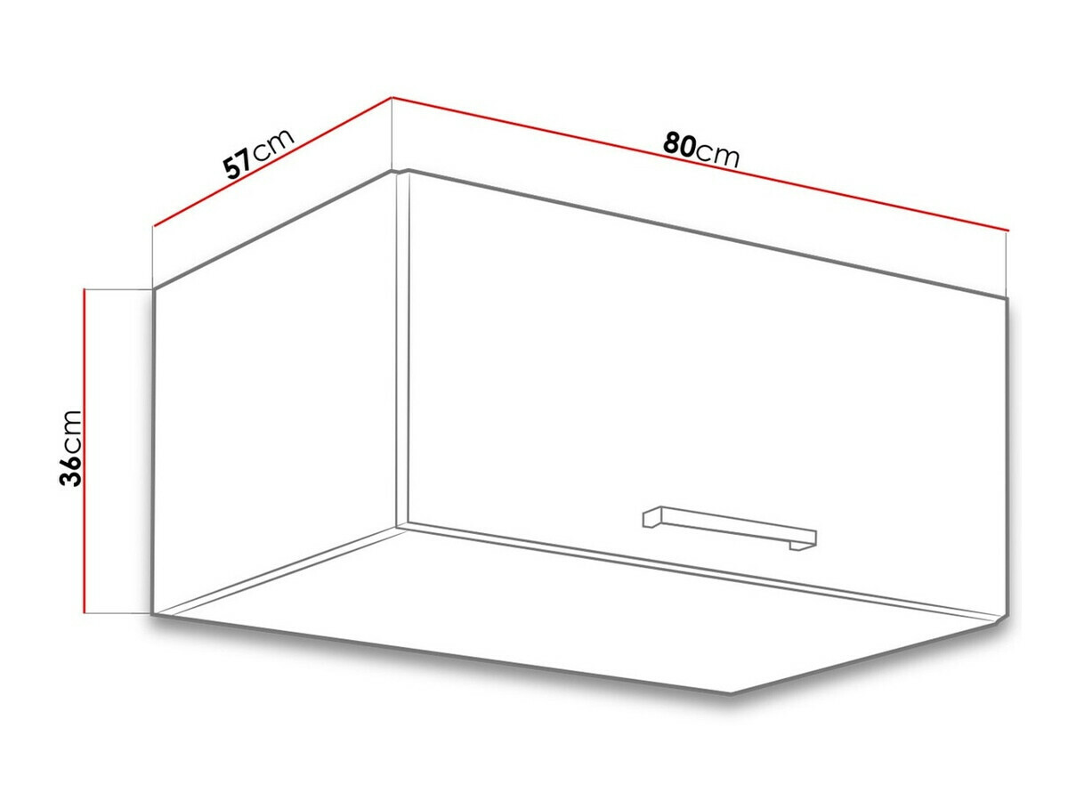 Modulaire wandkast Wood White 134