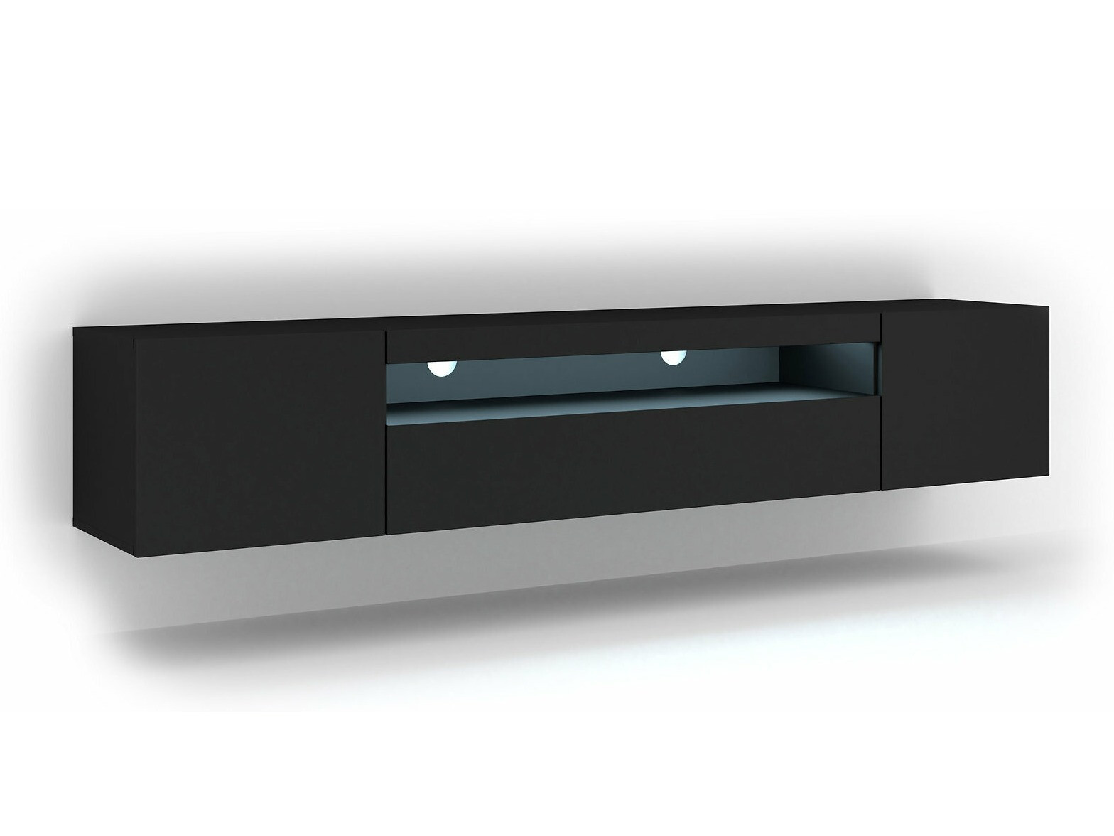 TV-meubel Morteo 104 (Zwart)