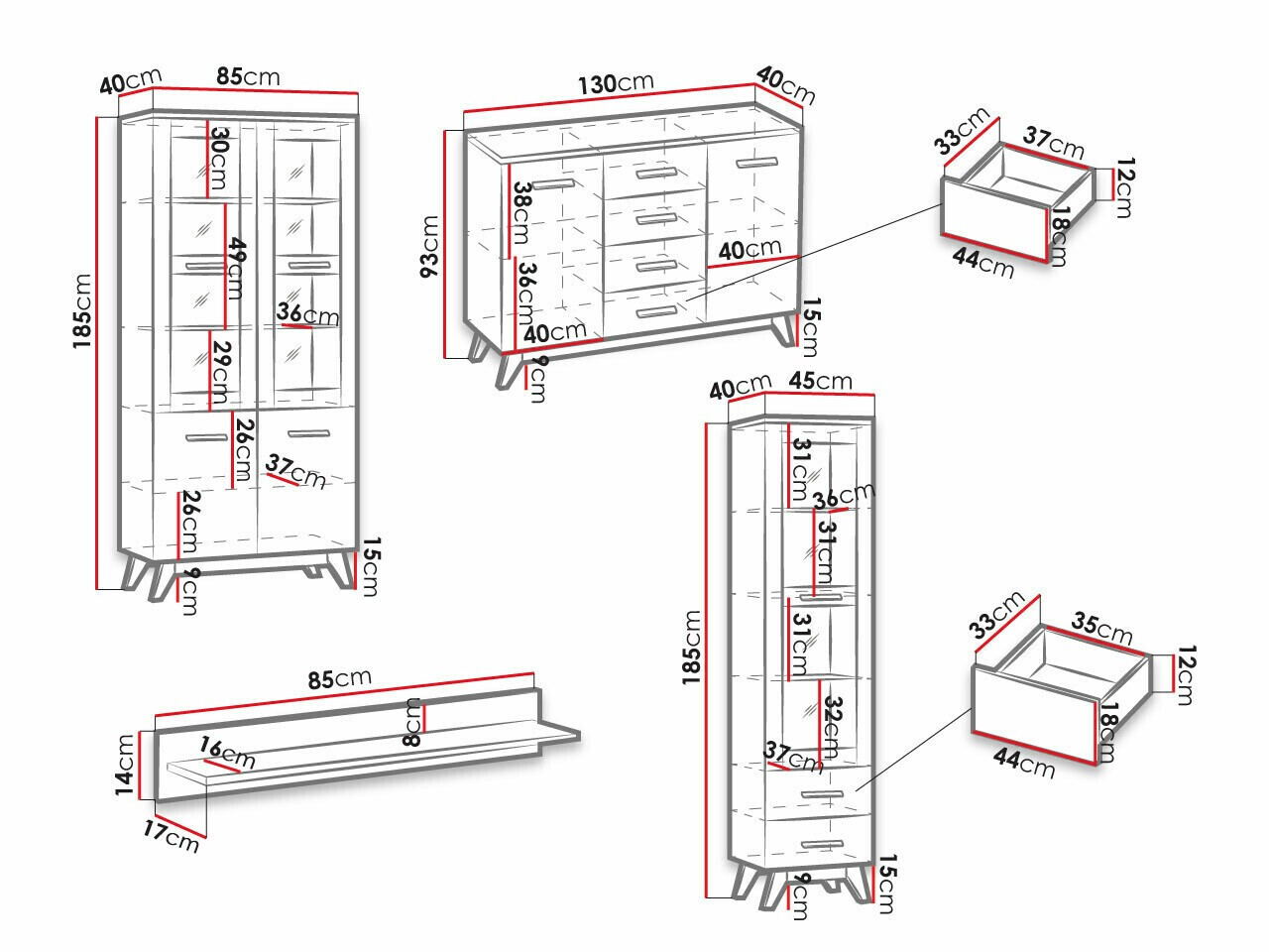 Woonkamerset Sorvera 119