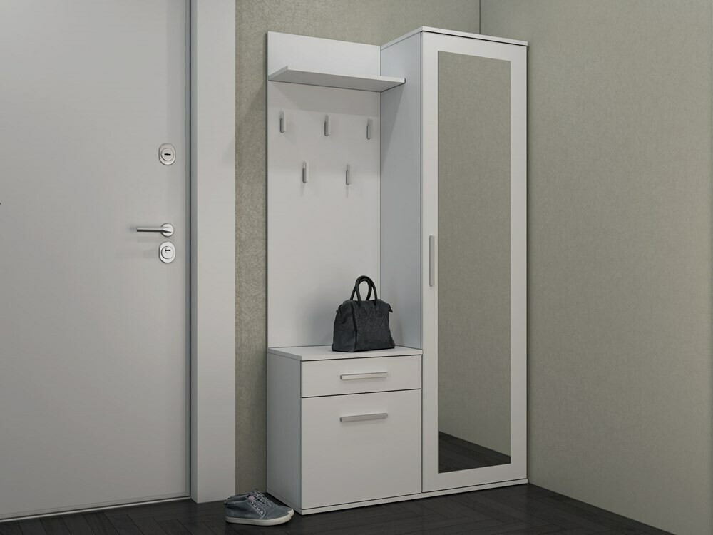 Gangmeubelset Mandeville 126 (Mat wit)