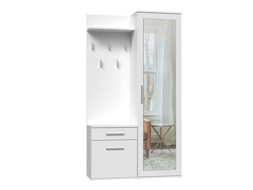 Gangmeubelset Mandeville 126 (Mat wit)