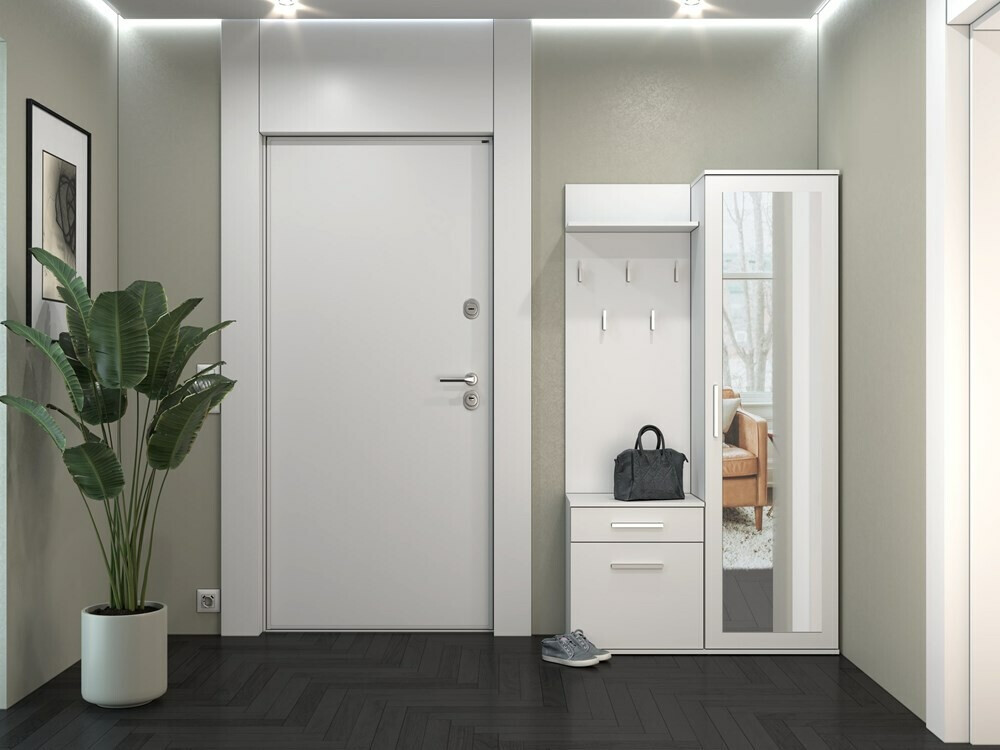 Gangmeubelset Mandeville 126 (Mat wit)