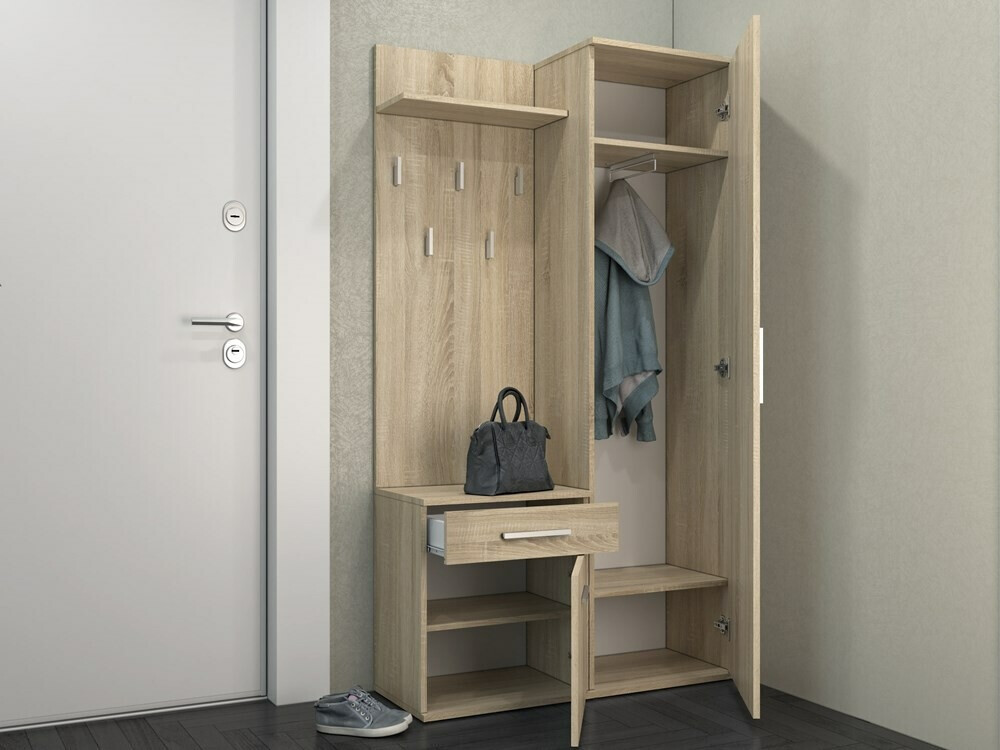 Gangmeubelset Mandeville 126 (Sonoma eik)