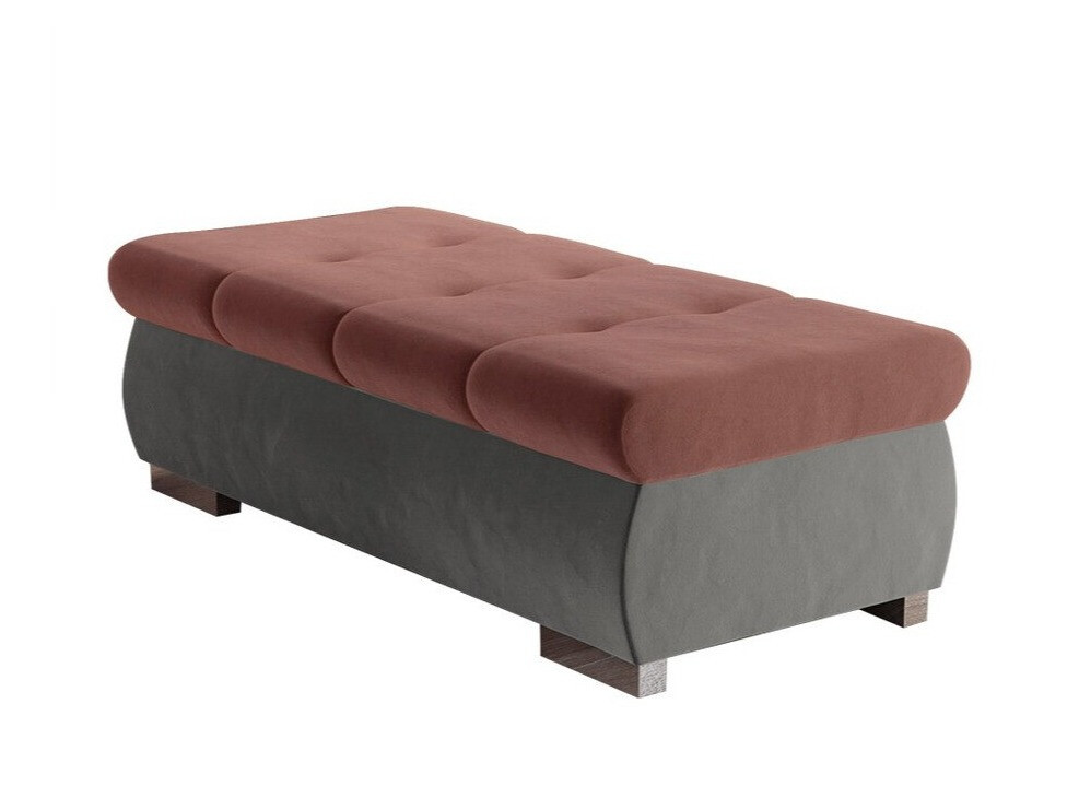 Gestoffeerde hocker Comfivo 123 (Magic Velvet 2217 + Magic Velvet 2258)