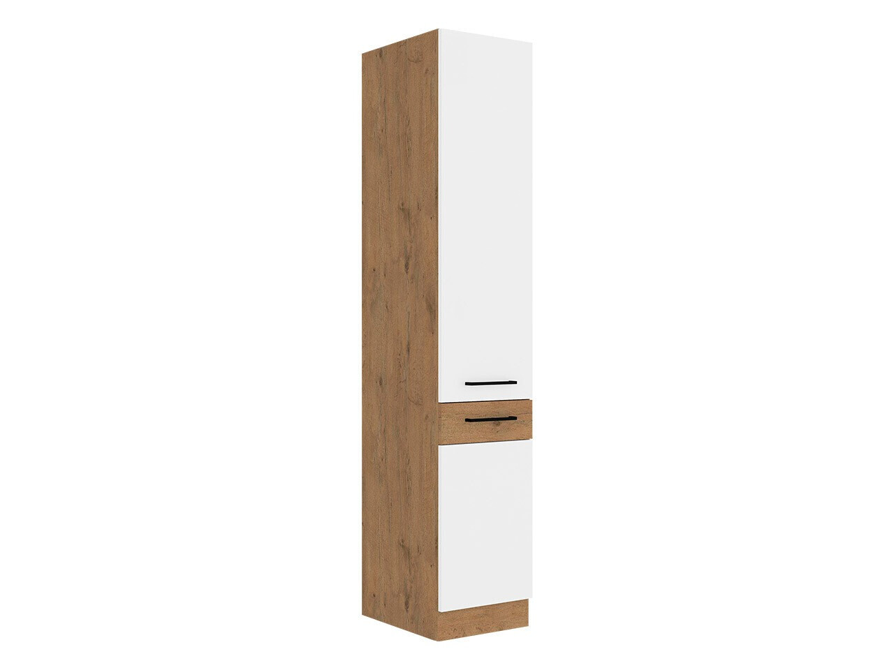 Modulaire kast met deuren Wood White 119