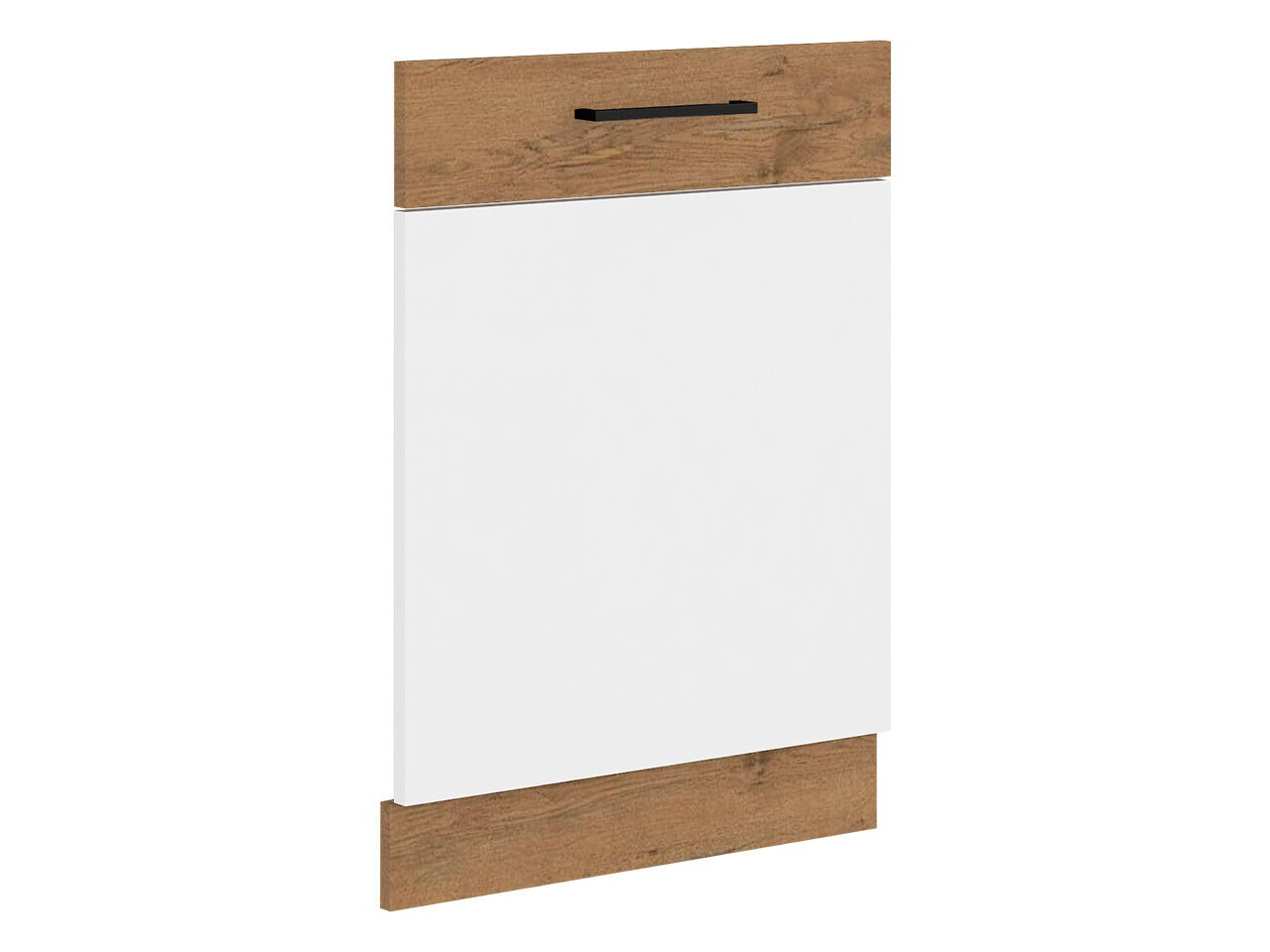 Vaatwasser deur Wood White 107
