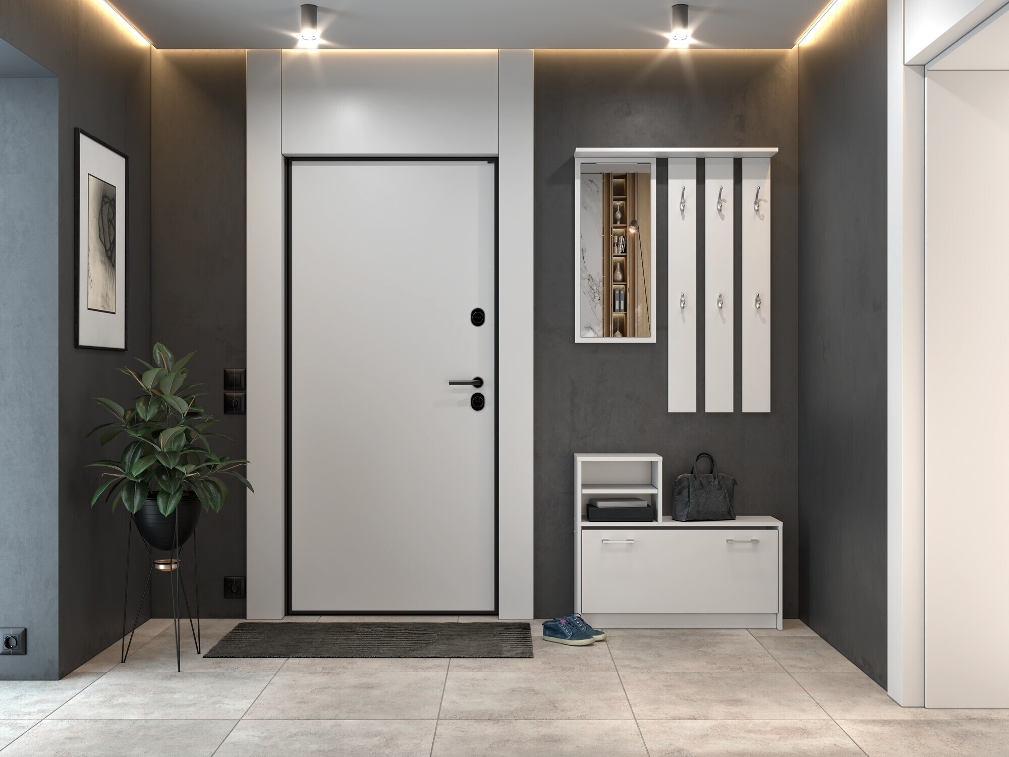 Gangmeubelset Mandeville 144 (Wit)