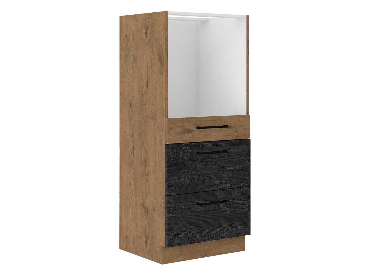 Modulaire kast voor inbouwapparatuur Wood Dark 125
